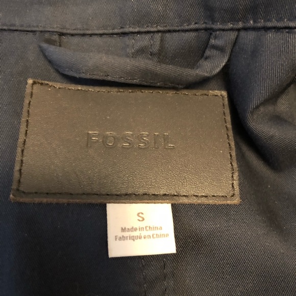 Brand New Navy Fossil Jacket - Picture 4 of 5